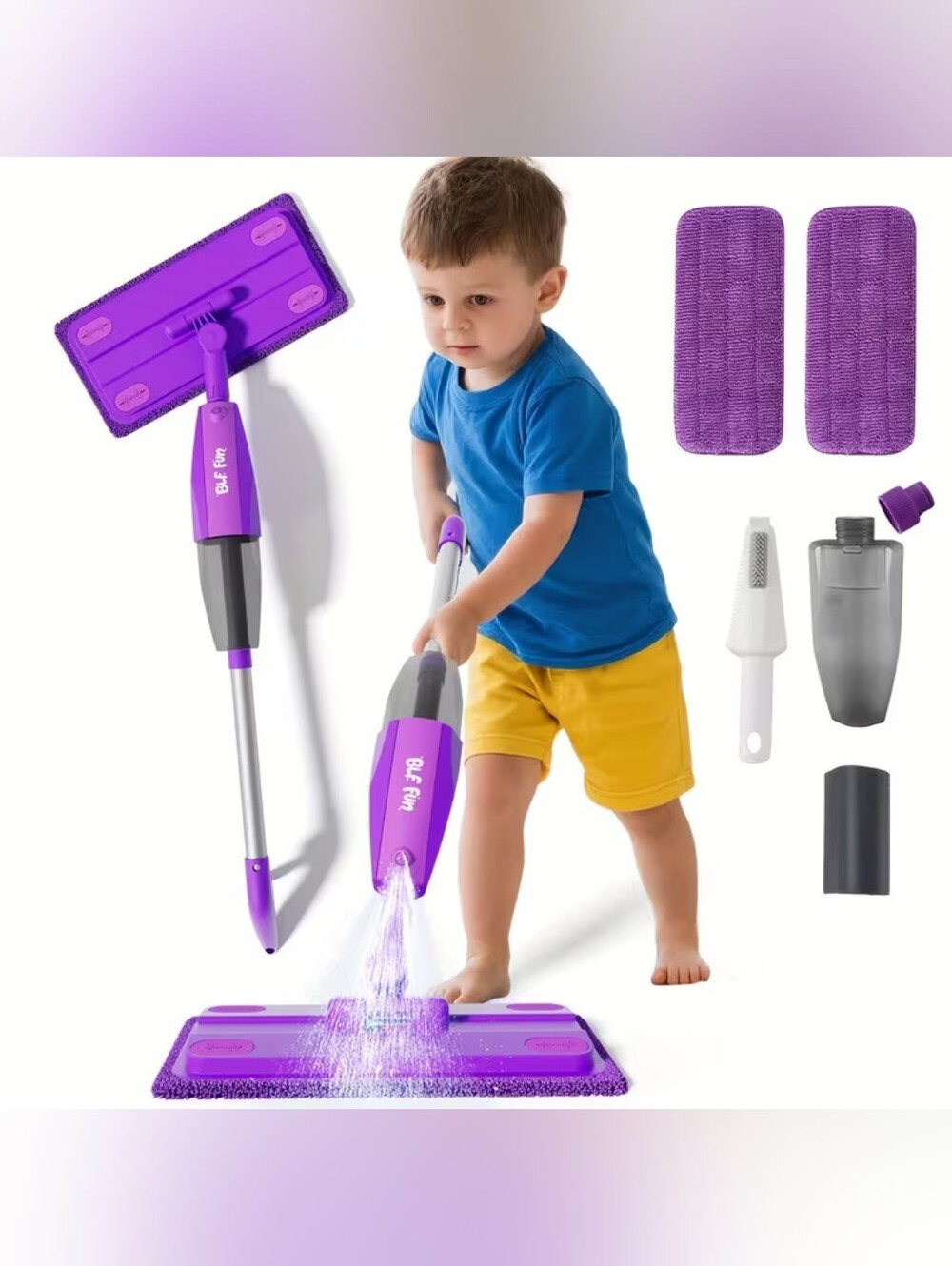 Spray Mop For Kids BLF FUN Fully Functional Ages +3